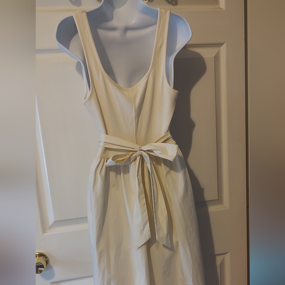 Who What Wear Maxi Dress, Size Large, Cream White - Picture 4 of 7